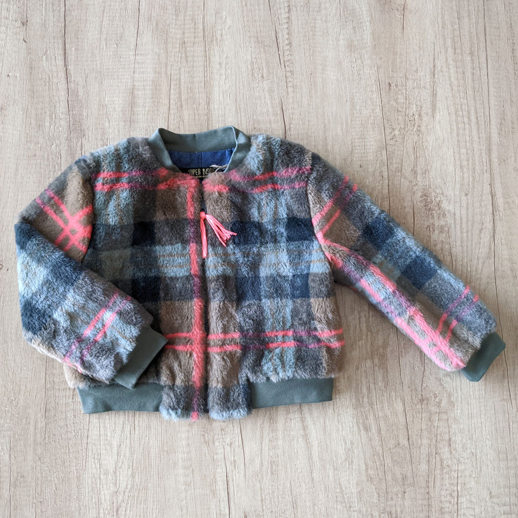 Teddy Mini Sésame carreaux 3A Super