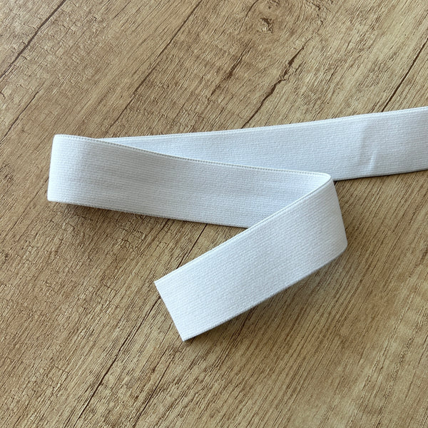 Elastique Blanc 30 mm