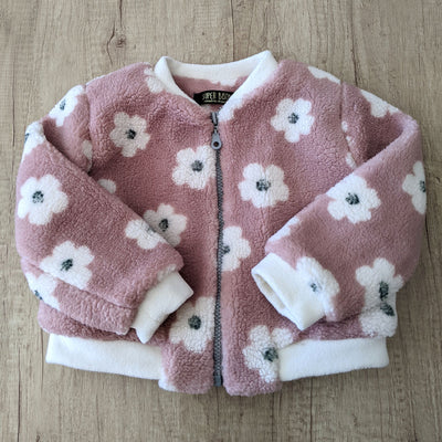 Teddy Mini-Sésame - Fleurs vieux rose 3A