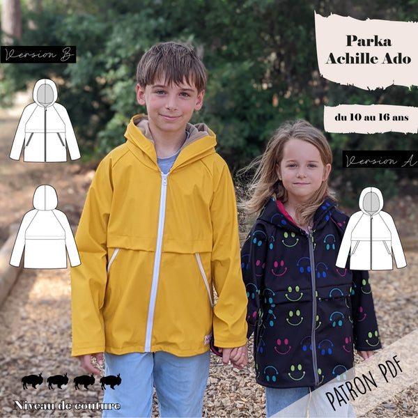 Patron parka Enfant