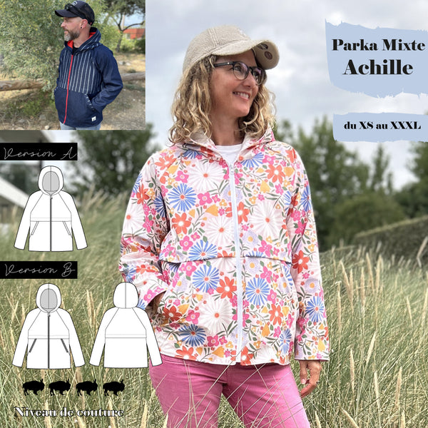 Patron parka adulte