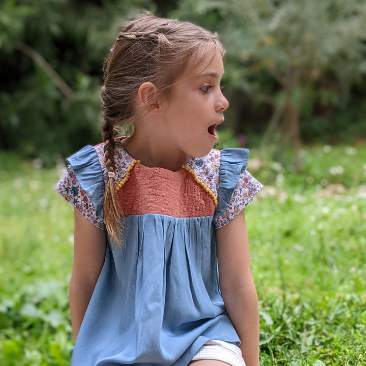 Patron Robe et Blouse fille Alice