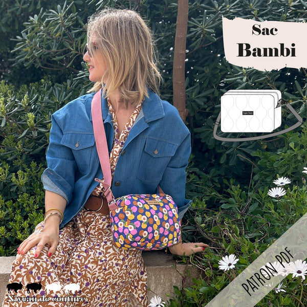 Patron Sac matelassé Bambi (PDF)