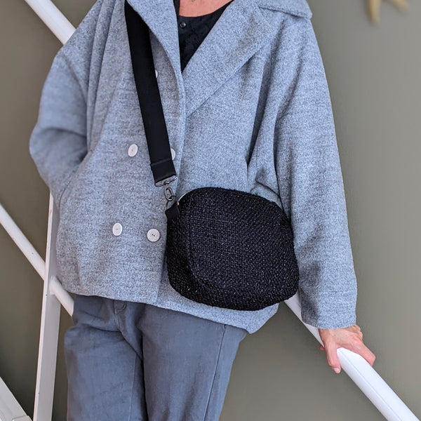 Kit couture Sac Bambi - Tweed noir