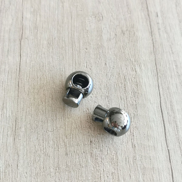 Lot de 2 stops cordons boule métal gun