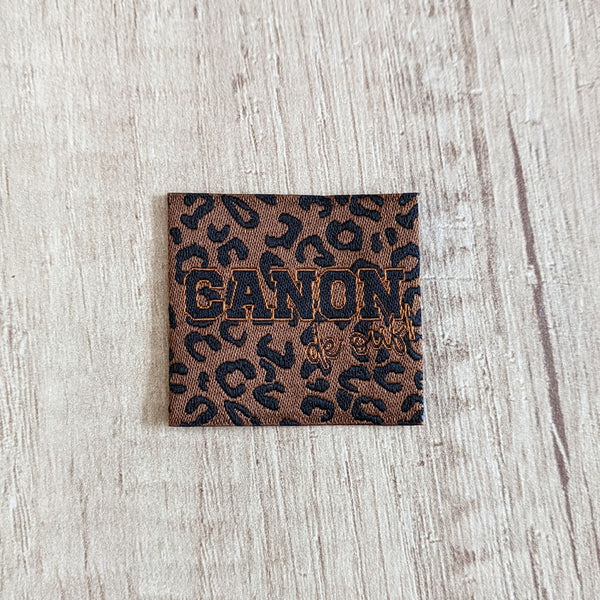 Etiquette à coudre -  Canon de ouf