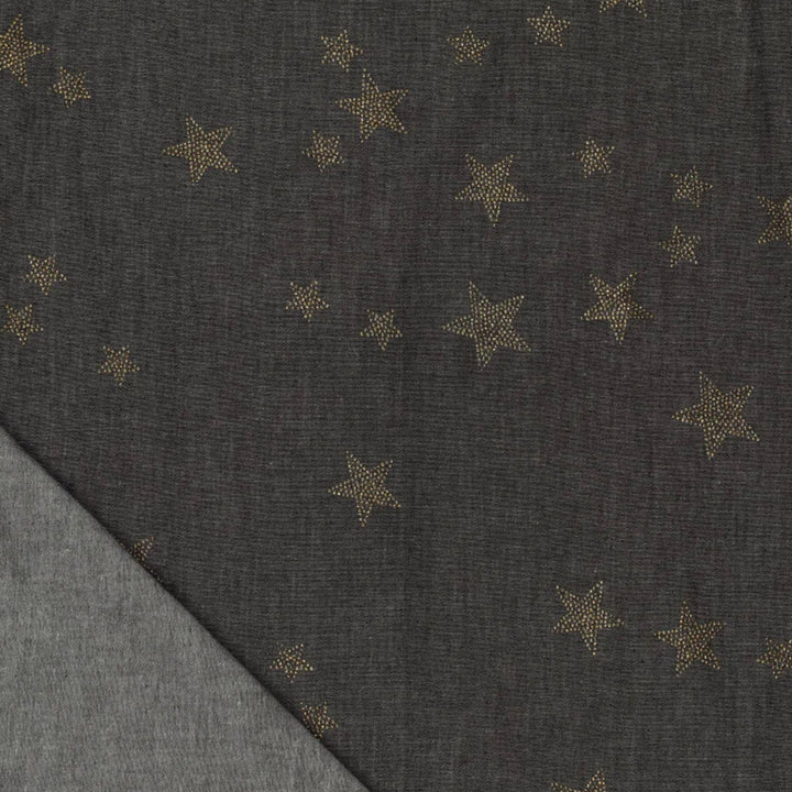 Chambrai noir étoiles or