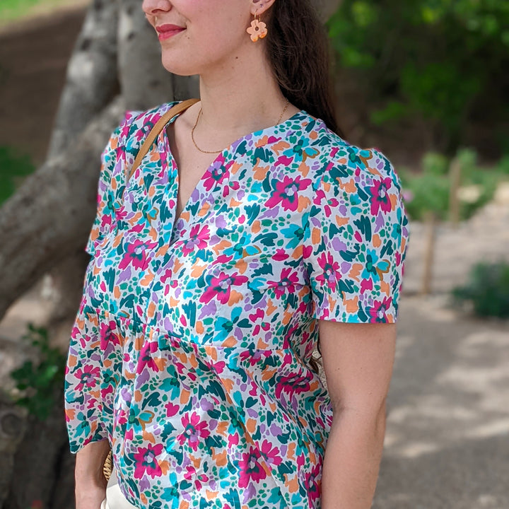 Patron blouse et robe femme Cherry