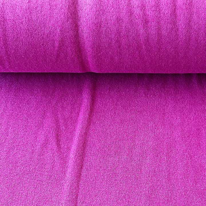Eponge maille bouclette rose fuschia