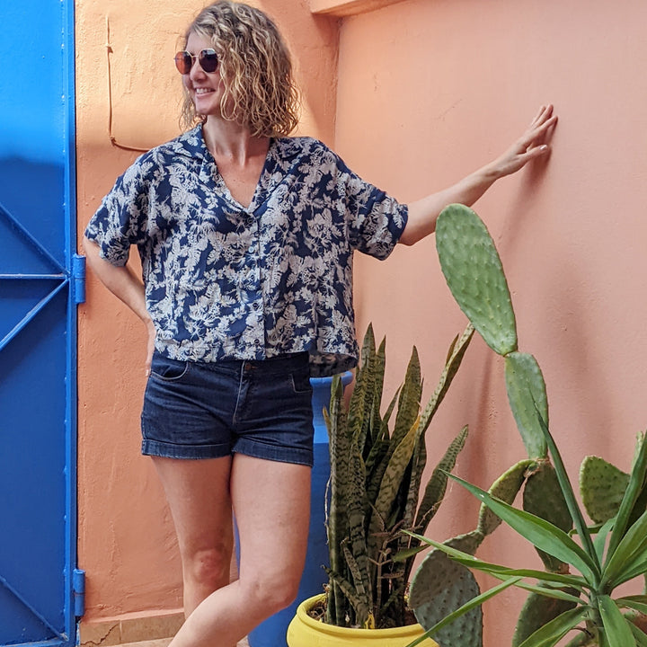 Patron chemise et robe oversize femme Fanny