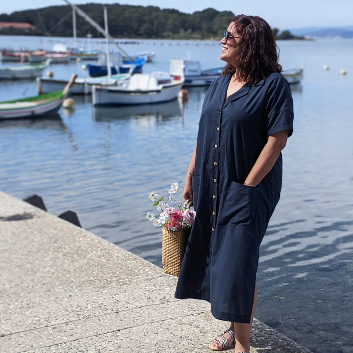 Patron chemise et robe oversize femme Fanny
