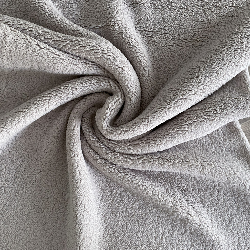Tissu fausse fourrure super doux gris beige - 1575 Grey Beige