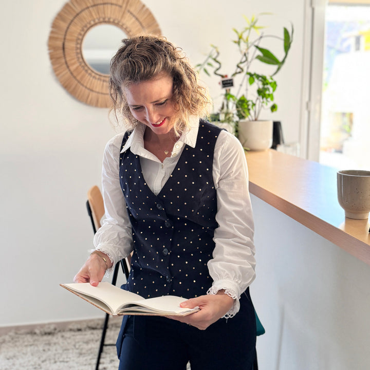 Kit de couture gilet de costume femme