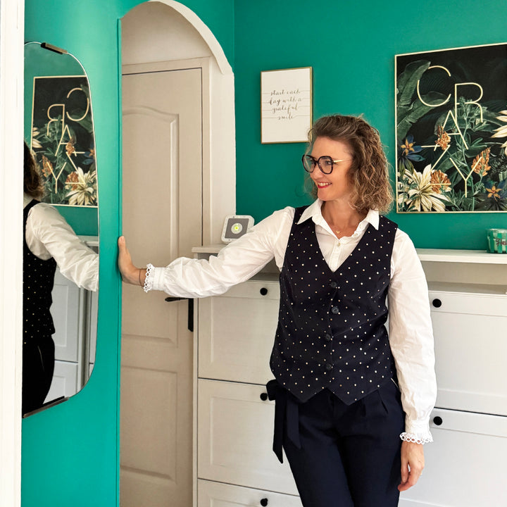 Kit de couture gilet de costume femme