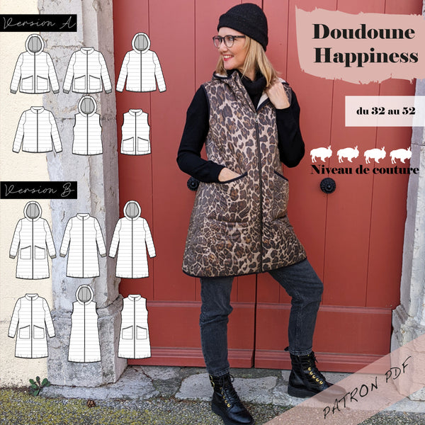 Patron Doudoune Femme