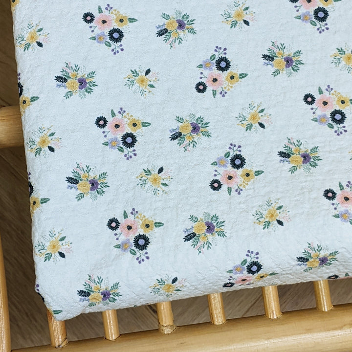 Coton jacquard Super Bison - Lande