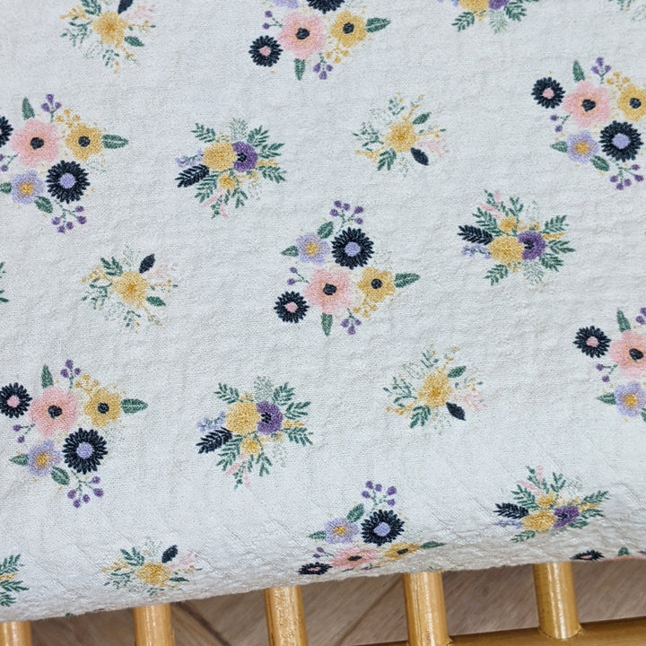 Coton jacquard Super Bison - Lande