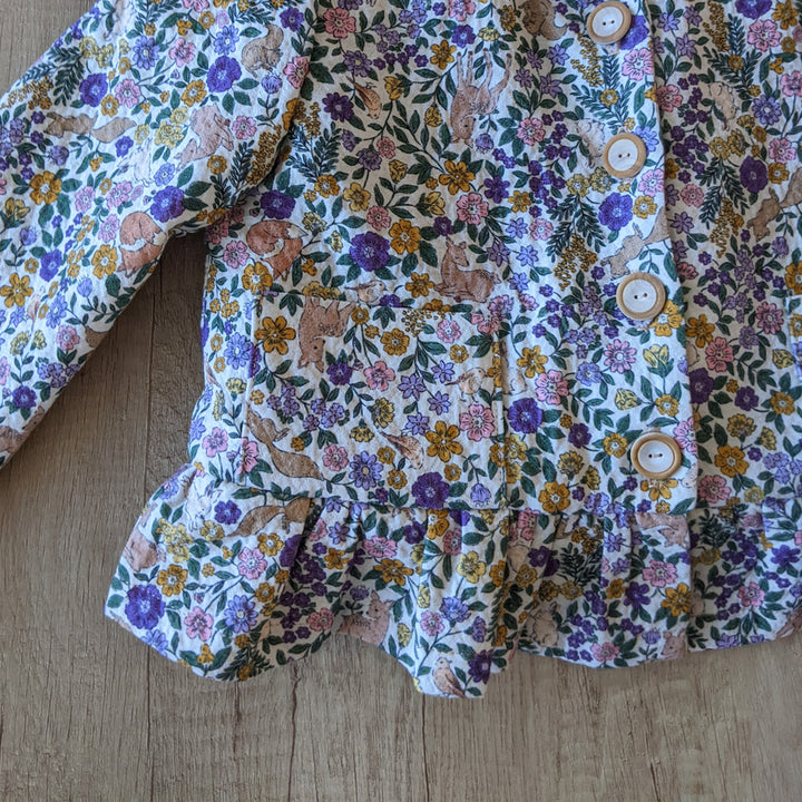 Coton jacquard Super Bison - Lune