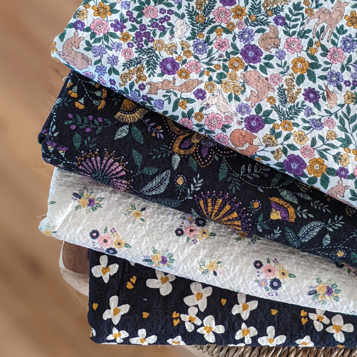 Coton jacquard Super Bison - Lande