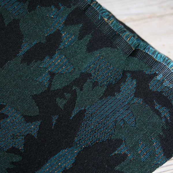 Jacquard Crocus Vert Eglantine & Zoé