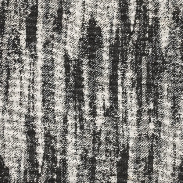 Jacquard lignée noir et écru