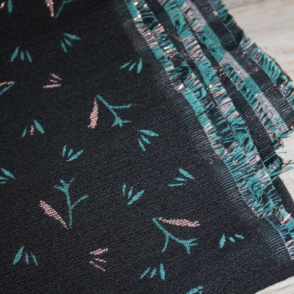 Jacquard Ramo Noir  Eglantine & Zoé