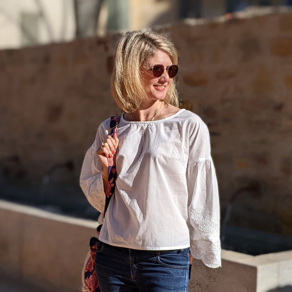 Blouse blanche jade T36