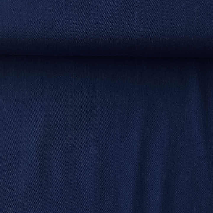 Jean mélangé stretch bleu brut