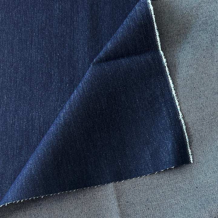 Jean mélangé stretch bleu brut