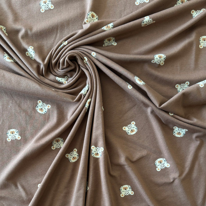 Jersey dune tête léopard