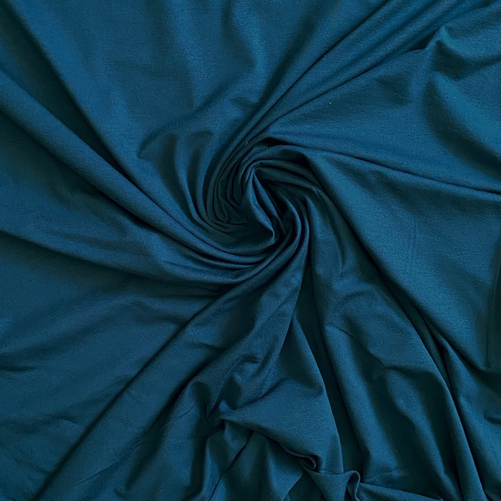 Jersey Viscose Bleu canard