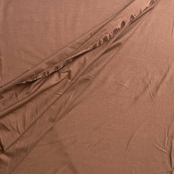 Jersey Viscose Chocolat au lait