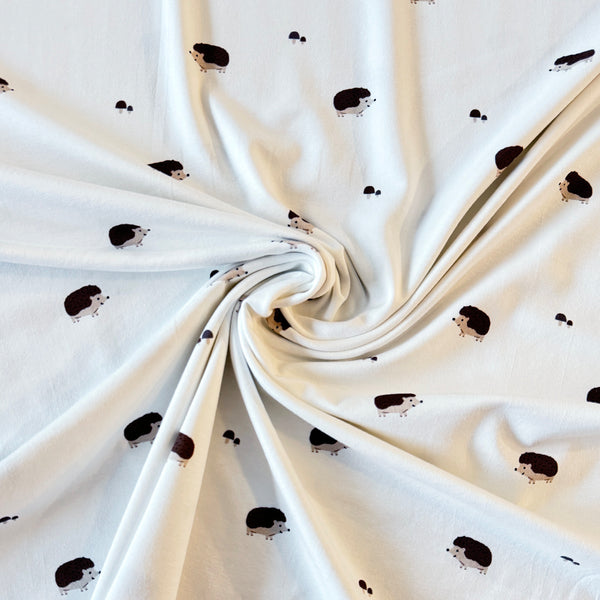 Jersey blanc cassé hérisson