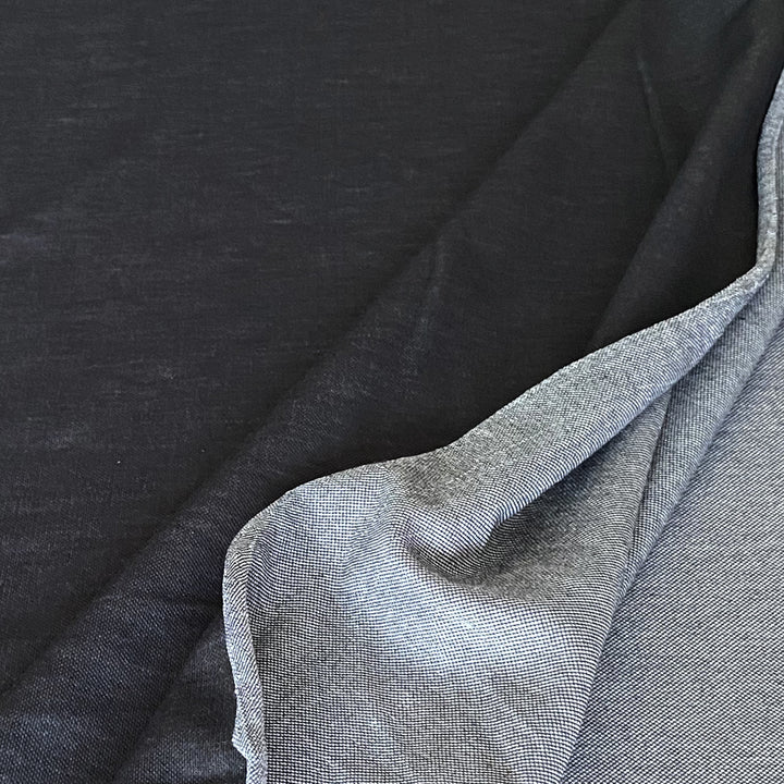 Jersey Viscose Jean Noir