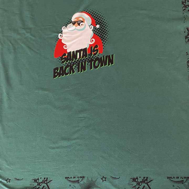 Sweat panneau 1 m vert Santa Claus