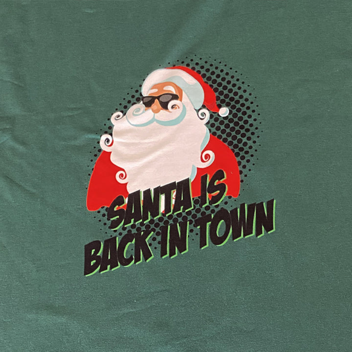 Sweat panneau 1 m vert Santa Claus