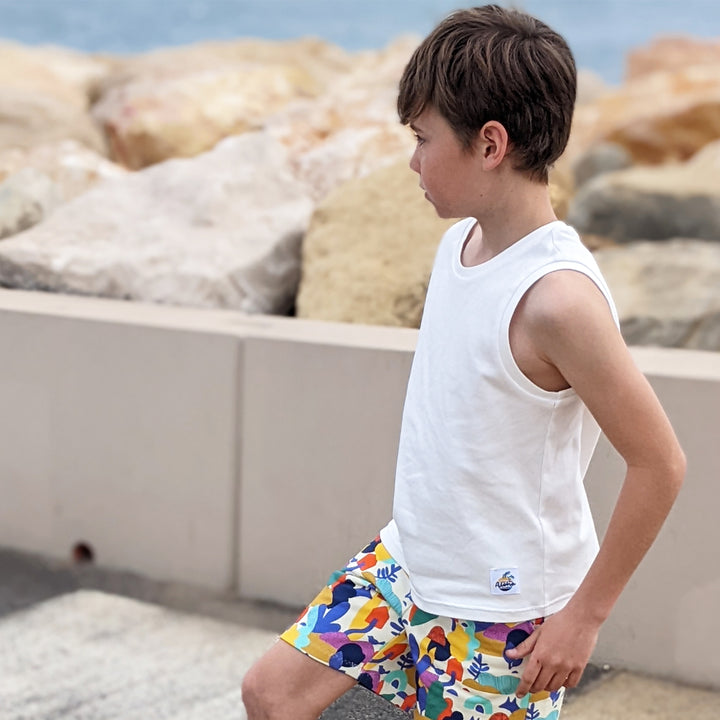 Patron débardeur et short garçon
