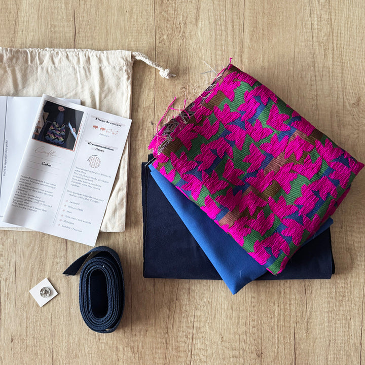 Kit couture sac cabas confetti