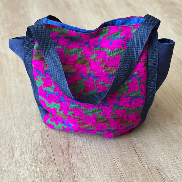 Sac cabas Confetti - bleu violine