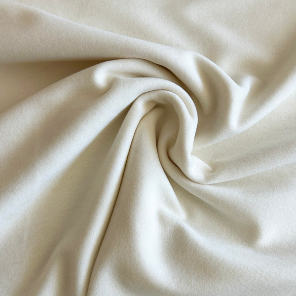 Tissu lainage écru