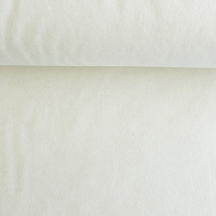 Tissu lainage écru
