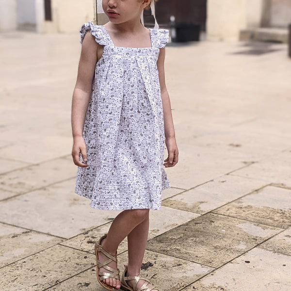 Patron robe cérémonie enfant