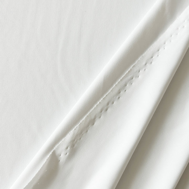 Tissu lycra blanc