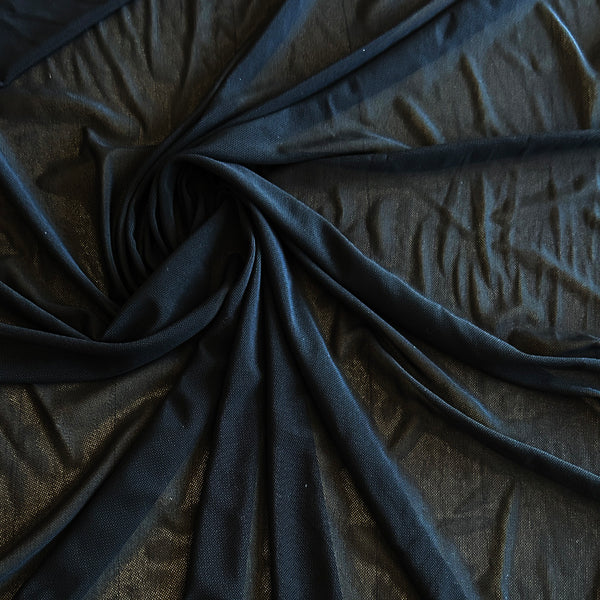 Maille résille noire