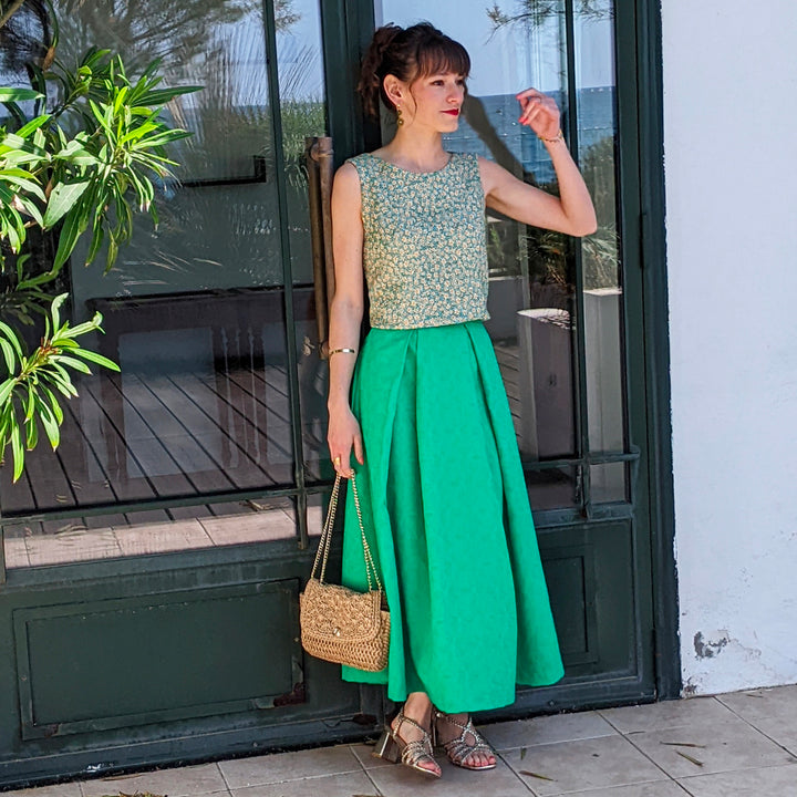 Patron Jupe taille haute Femme Marcia
