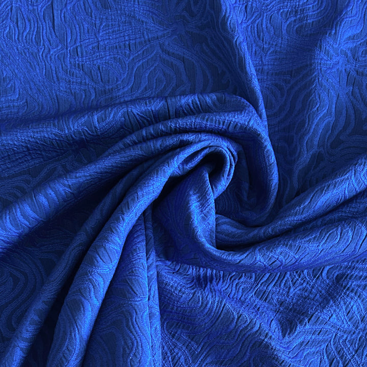 Jacquard souple Mirage bleu gitane