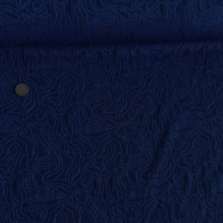 Jacquard souple Mirage bleu marine