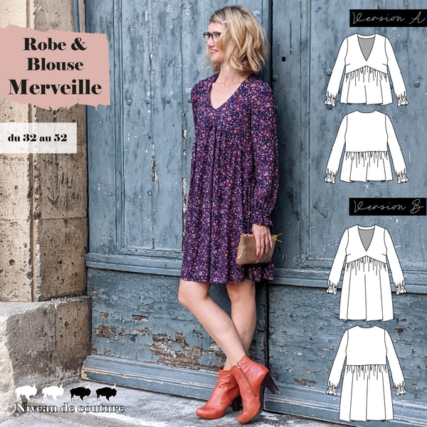 Patron robe et blouse Merveille
