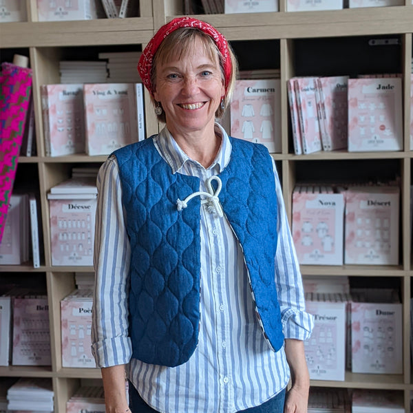 Cours de couture Débutant : Le gilet réversible
