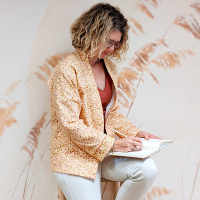 Veste Paloma - Jacquard caméléon T36